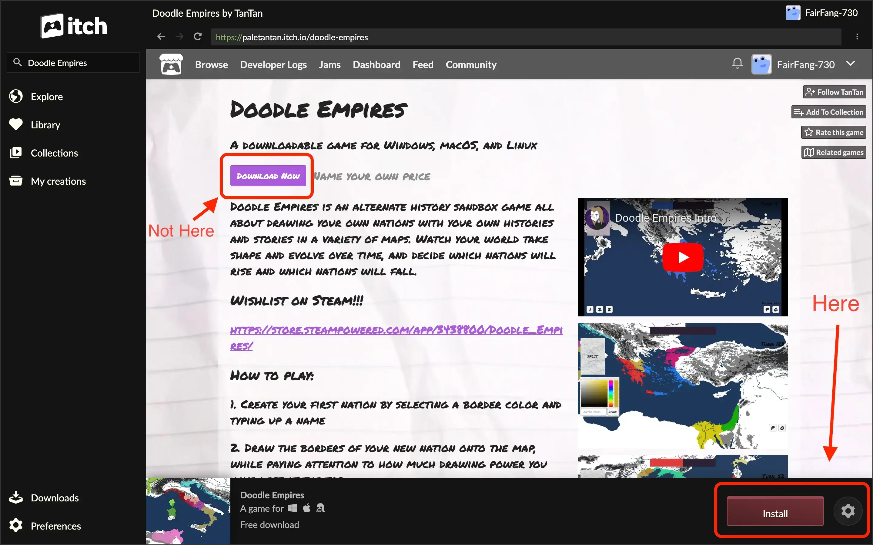 Doodle Empires for Mac Installation Issue Solution